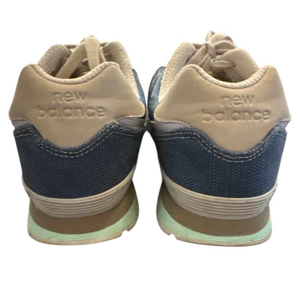 New Balance 574 Retro Surf Navy Blue Sneakers - ML574BSL - Picture 4 of 12
